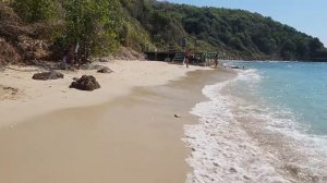 Уехала на остров Ко Лан. Пляж, заселилась в отель на берегу моря Xanadu beach Самае