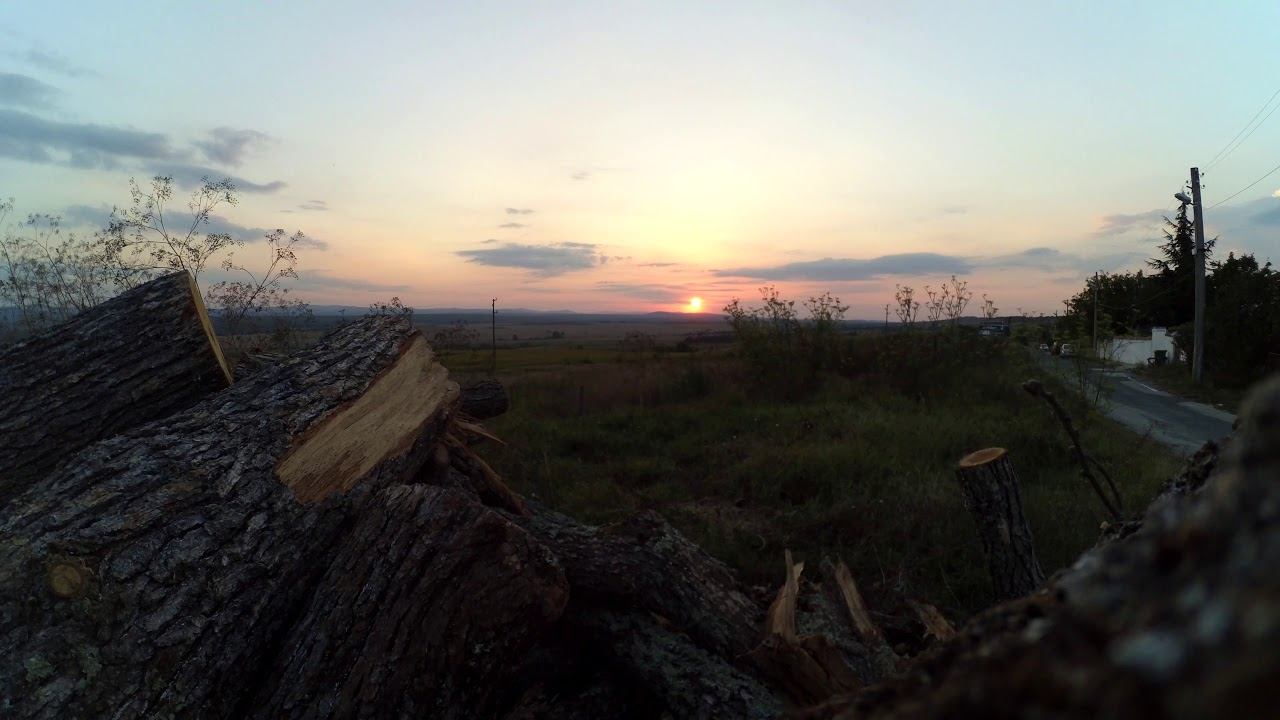 10.1. Закат в Бяле. Болгария, Путешествие 2017.