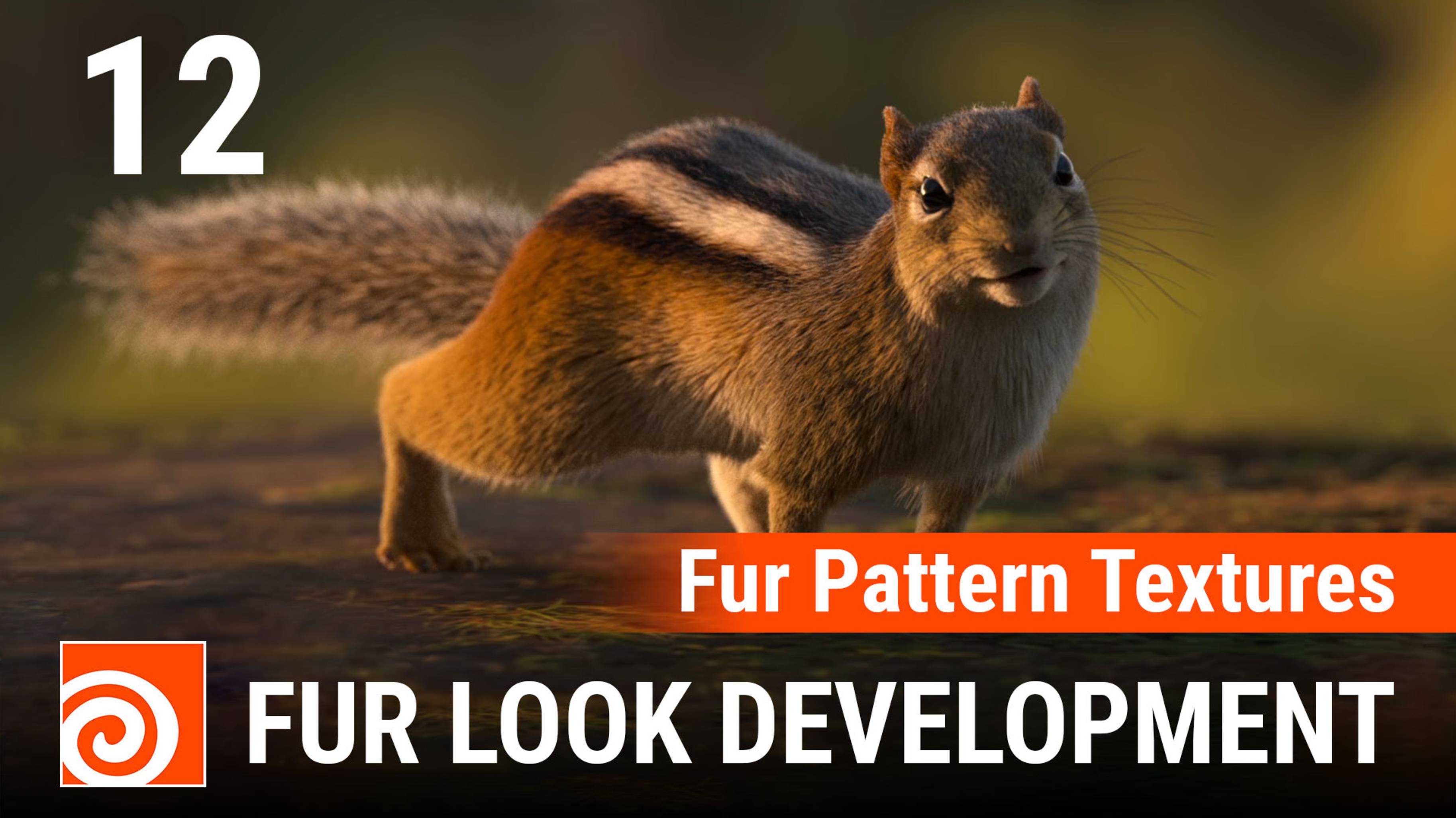 12 Houdini fur lookdev - Fur pattern textures