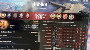 ОбЪект 704, воин,основной калибр,защитник, стальная стена мастер - 7200 урона