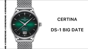 Обзор 4 Измерение Certina DS-1 Big Date C029.426.11.091.60