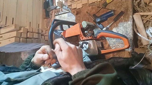 Ремонт кик стартера штиль , оборвался шнур смотреть онлайн