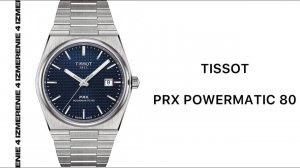 Обзор 4 Измерение Tissot PRX Powermatic 80 T137.407.11.041.00