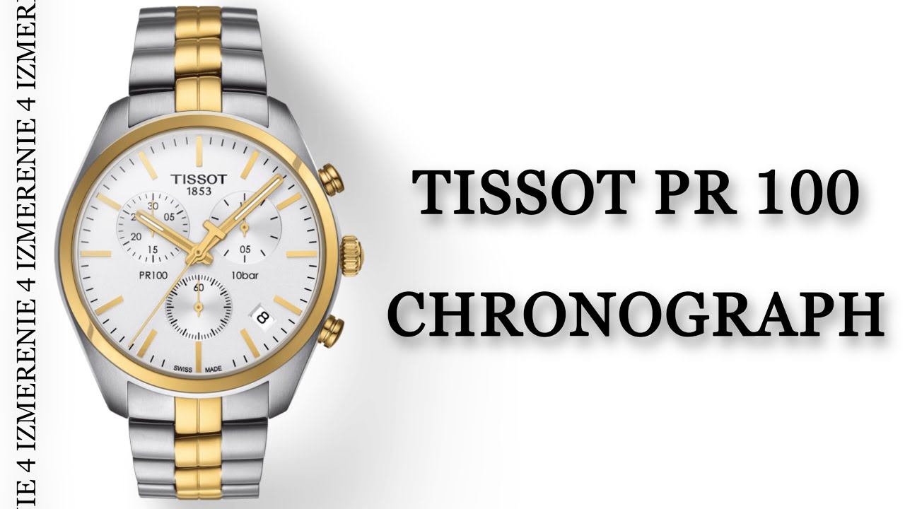 Обзор часов Tissot PR 100 Chronograph T101.417.22.031.00 смотреть онлайн