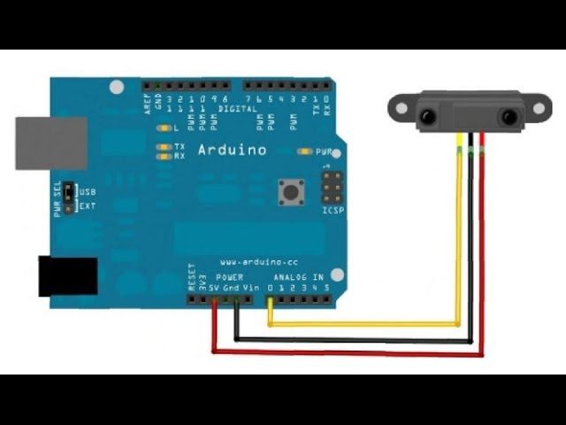 IR дальномер Sharp 2Y0A21