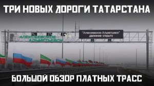 Трасса «Шали-Бавлы» и другие. Что есть на платной дороге до Альметьевска. Наши машины - 19 серия.