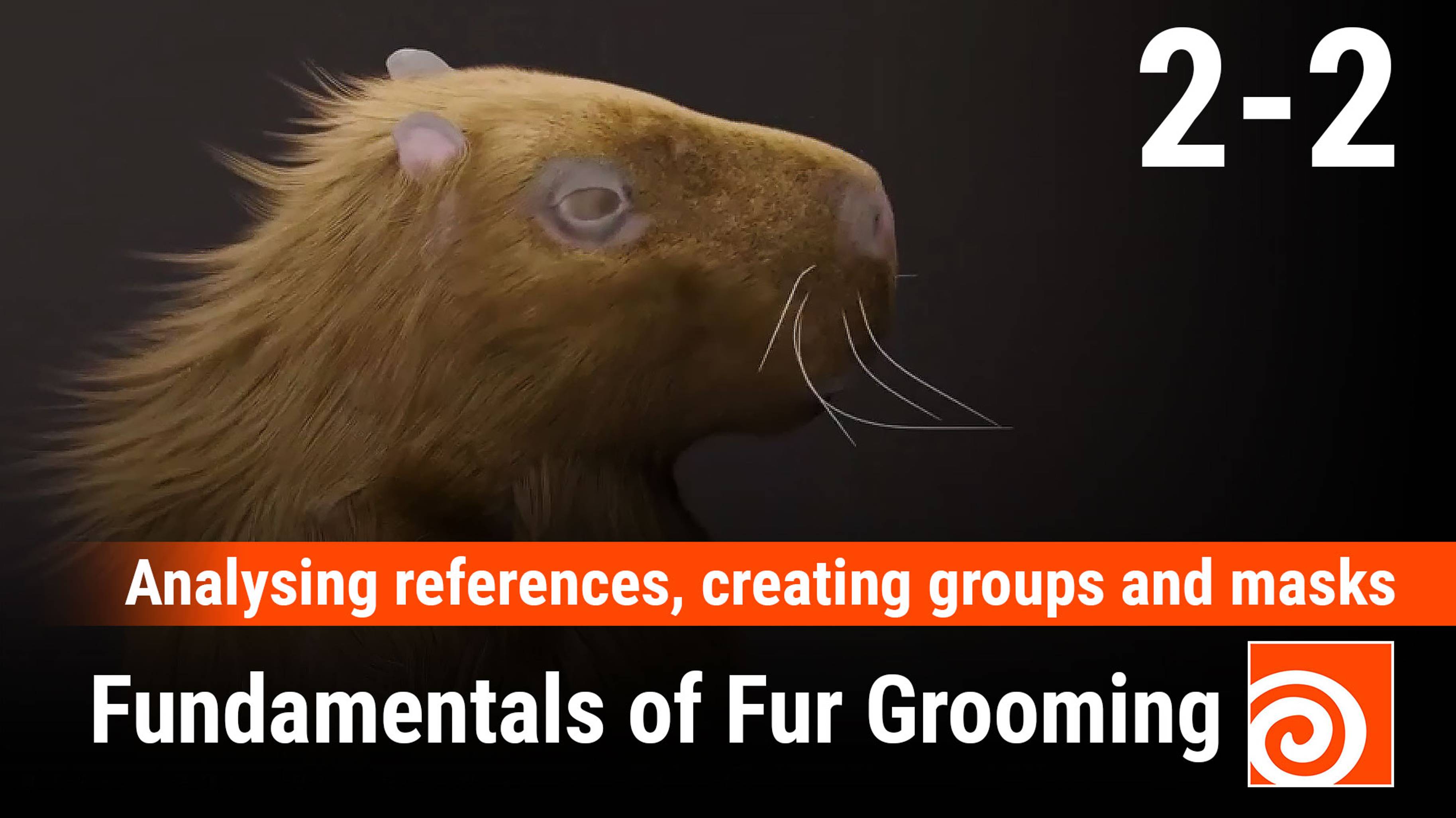 Fundamentals of Fur Grooming in Houdini 
2 - Analysing references, creating groups and masks