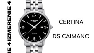 Обзор 4 Измерение CERTINA DS CAIMANO C035.410.11.057.00