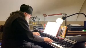 Этюд N° 3.  A- moll  " Капли дождя". Автор и исполнитель монах о.Николай ( А.Б.Темираев)