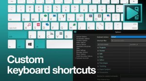 Как создавать пользовательские сочетания клавиш в VSDC