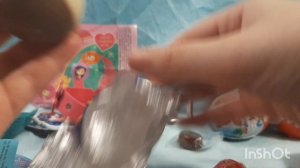 Распаковка свитбоксов пластикового яйца Чупа Чупса и Kinder сюрпризов