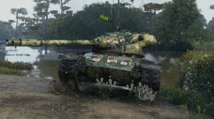 Мир танков. Затащил бой на Т69