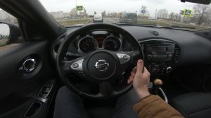 2012 Nissan Juke 1.6L (117hp) MT POV Test Drive