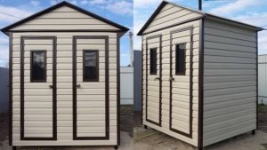 ...удобства во дворе