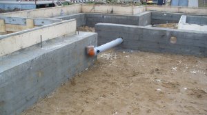 Ленточный фундамент с плитами перекрытия для дома из клееного бруса! Этапы!