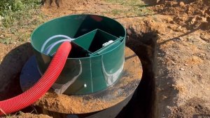 Наро Фоминский район монтаж септика Евролос Про 8 и отвод воды от септика