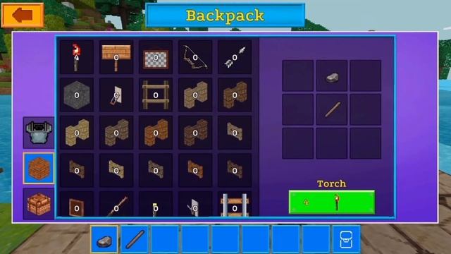 RealmCraft #GameTutorials - How to Craft Items? (Torch Crafting)