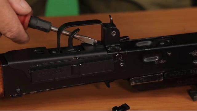 Кронштейн  Краб - ласточкин хвост быстрой установки на АКМ, АК-74, ВПО-136