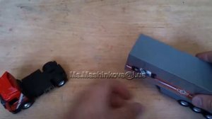 фура с прицепом металл  свет,звук