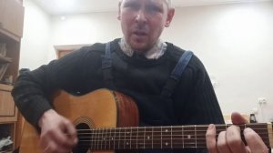 Пришёл солдат с войны. Авторская песня.