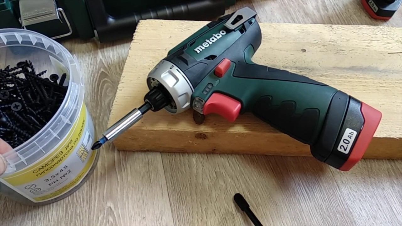 Шуруповерт METABO Power MAX BS смотреть онлайн