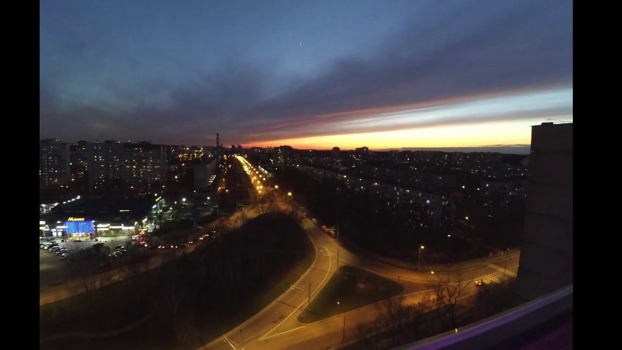 Закат над Гольяново