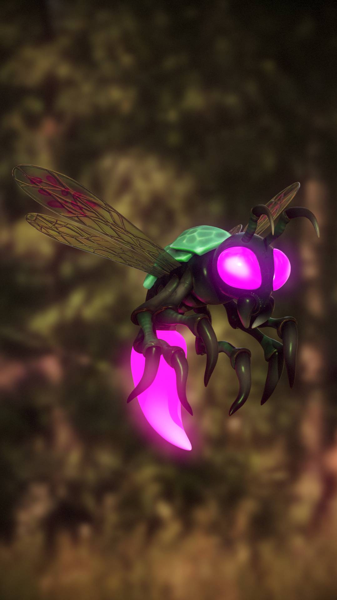 SpeedSculpt - Stylized Wasp #3d #art #zbrush