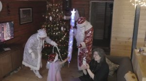 Дед Мороз и Снегурочка У Ксюши