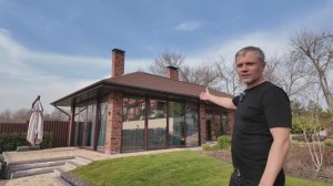 Обзор беседки с камином и печным комплексом.