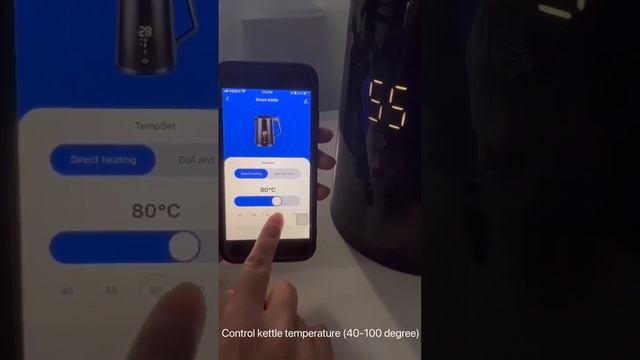 How to connect app on your phone with wifi kettle?