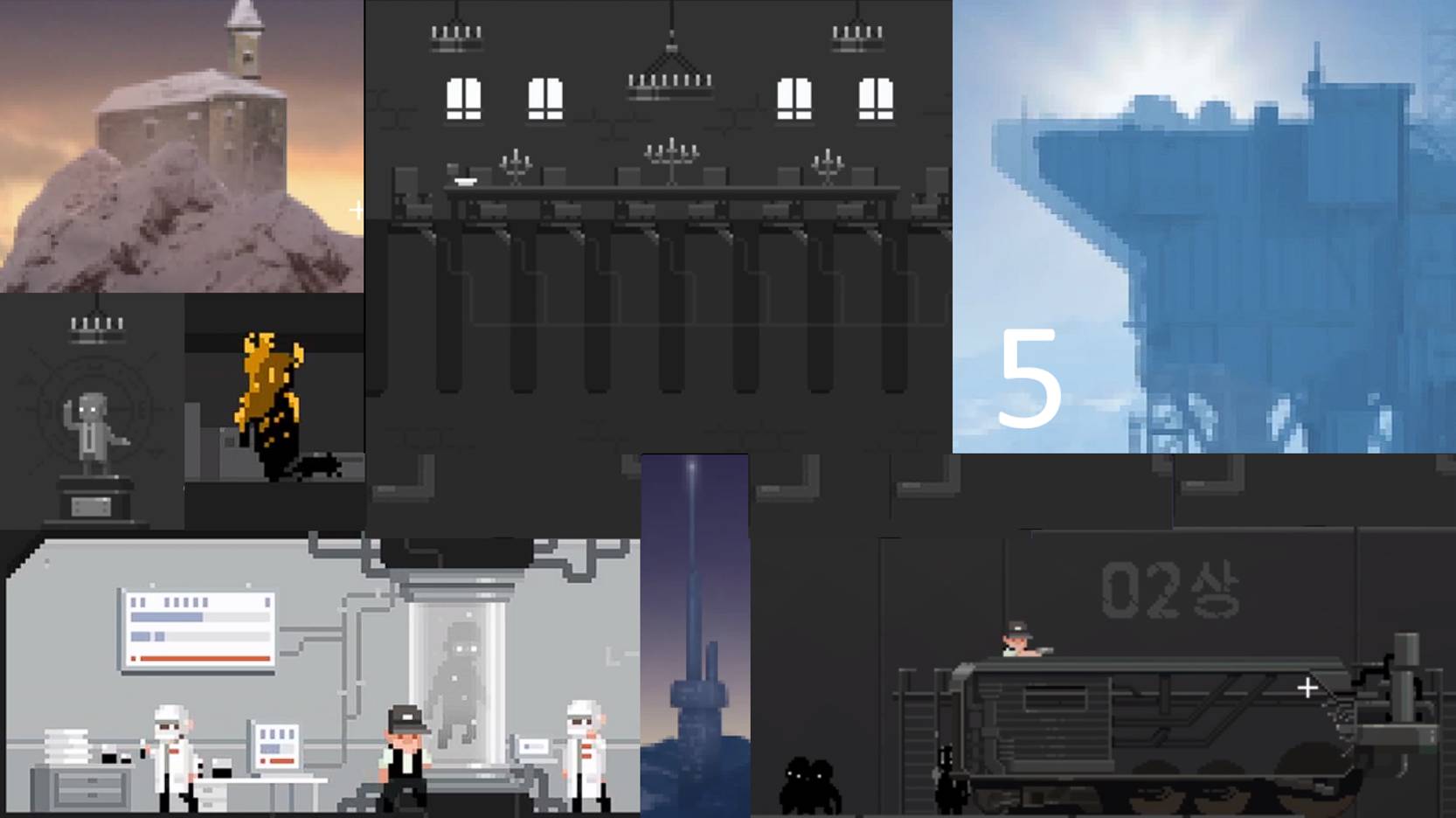 ЗАМОК НА ГОРЕ И НЕФТЯНАЯ ПЛАТФОРМА - The Final Station 5