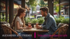 Alexander and friends - Table pour deux dans un café