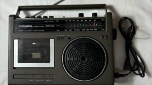 GENERAL TFC-1100 Винтажный рабочий магнитофон Boombox производства Японии-70-Х