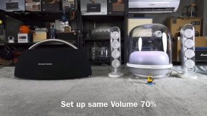 Harman Kardon Go + Play mini vs Harman Kardon SoundSticks 4