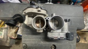 Увеличенный дросель на Ford Fusion 1.6