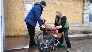 Команда Народного фронта привезла местных жителей в Ясиноватую