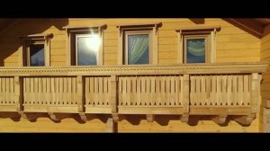 ШАЛЕ в Подмосковье. Обзор дома из клееного бруса по проекту " Тироль 155м2". НАРХОЗСТРОЙ.