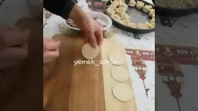 как сделать пельмени розочки