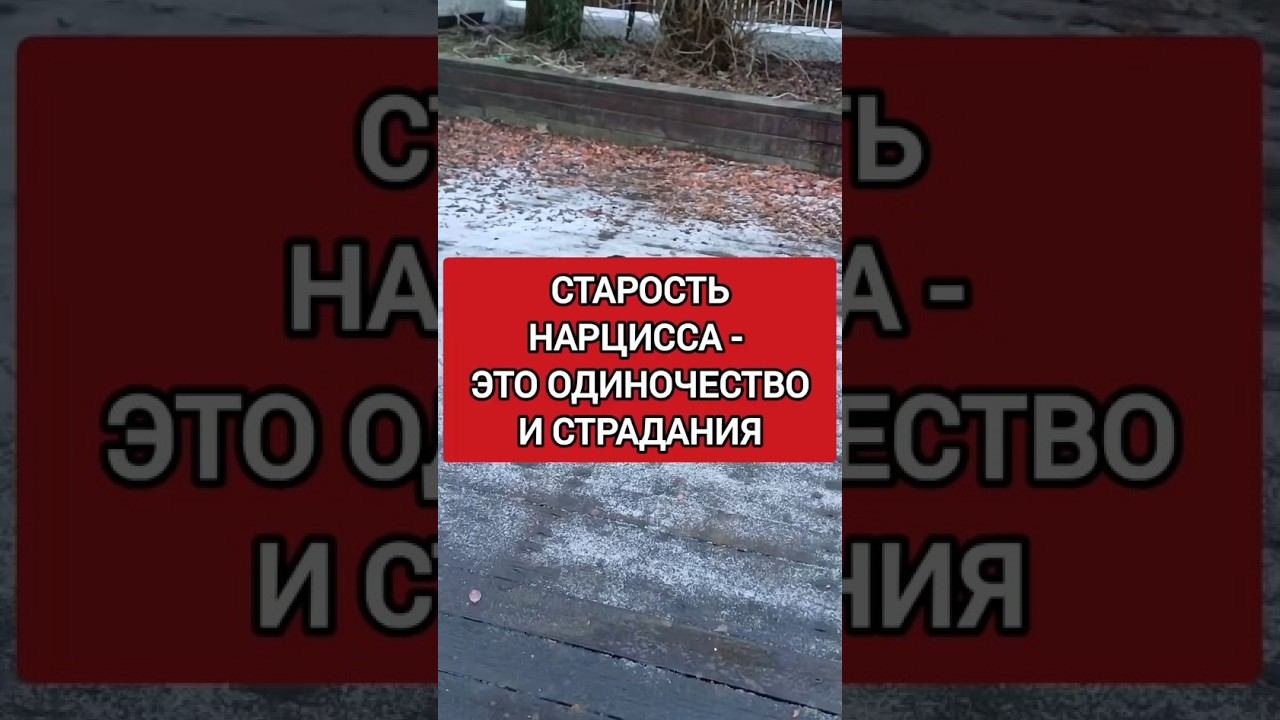 Старость нарцисса — это одиночество и страдания #нарциссизм #нрл #отношенияснарциссом смотреть онлайн