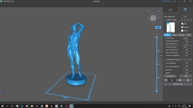 Как подготовить модель к 3Д печати, Zbrush to 3d printing (720p)