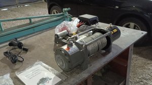 обзор лебёдки electric winch 12000 фунтов