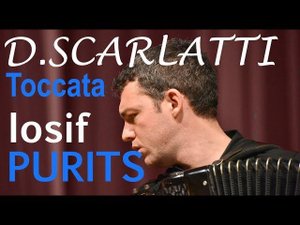 Scarlatti Toccata-I Purits accordion Klingenthal competition (Конкурс в Клингентале)
