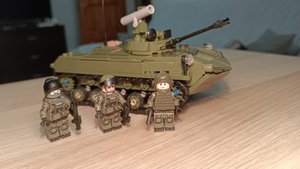 ОБЗОР БМД 2 С ПТУРОМ ОТ sluban (Lego Ghosty)