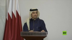 وزير الخارجية القطري: نحن على أبواب مرحلة جديدة في تاريخ سوريا وقطر تمد يدها للسوريين للشراكة