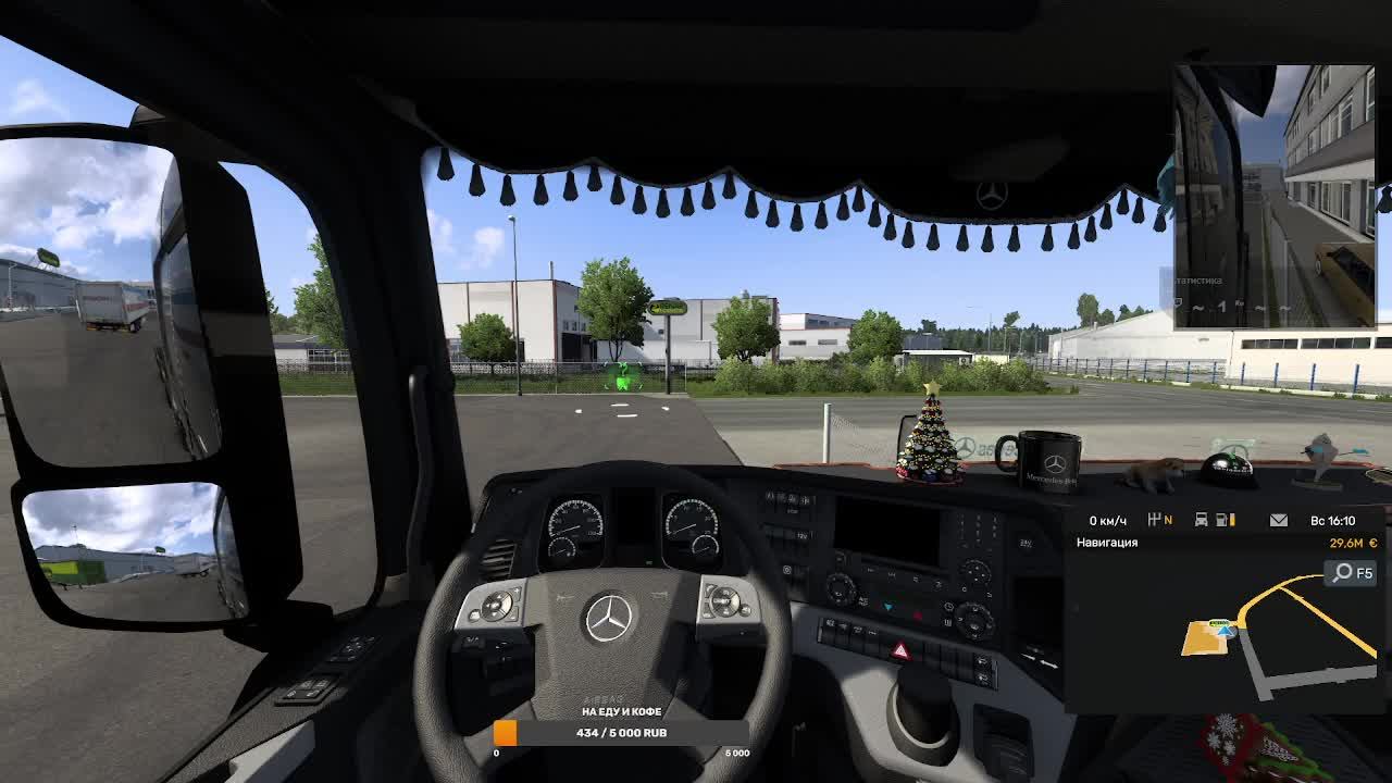 Euro Truck Simulator 2 конвой