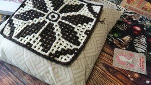 СП "Я МОЗАИКУ СВЯЖУ " С Татьяной Парц // отчёт за январь 🧶🧶🧶📖