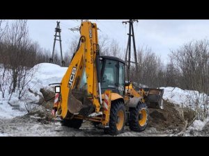 Проверка JCB 5CX ECO экскаватор-погрузчик