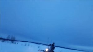 Покатушки на снегоходе Динго. Snowmobile riding, Russia. Viajeros en motos de nieve Dingo T150