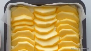 Творожная запеканка с яблоками в духовке ПП