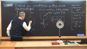 Урок 38 осн Сложение сил направленных по одной прямой Равнодействующая